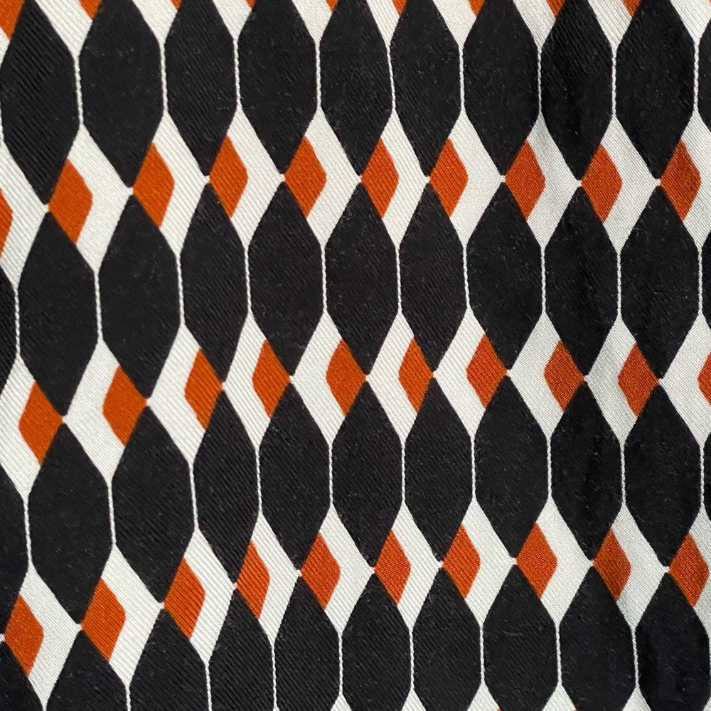 Hobbs London Women's Multicolor Geometric Long Sleeve Dress Size 8 54224 - Picture 11 of 14